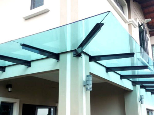 Tempered Glass Canopies Sri Lanka - AluMO Aluminum